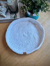 Load image into Gallery viewer, WHITE | Large Crochet Tray
