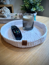 Load image into Gallery viewer, WHITE | Large Crochet Tray
