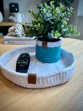 Load image into Gallery viewer, WHITE | Large Crochet Tray
