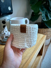 Load image into Gallery viewer, CREAM | Crochet Planter
