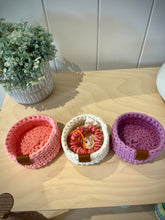 Load image into Gallery viewer, Set of 3 Trinket Trays | LAVENDER - LIGHT CORAL - CREAM
