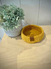 Load image into Gallery viewer, MUSTARD | Small Crochet Tray
