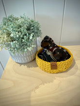 Load image into Gallery viewer, MUSTARD | Small Crochet Tray
