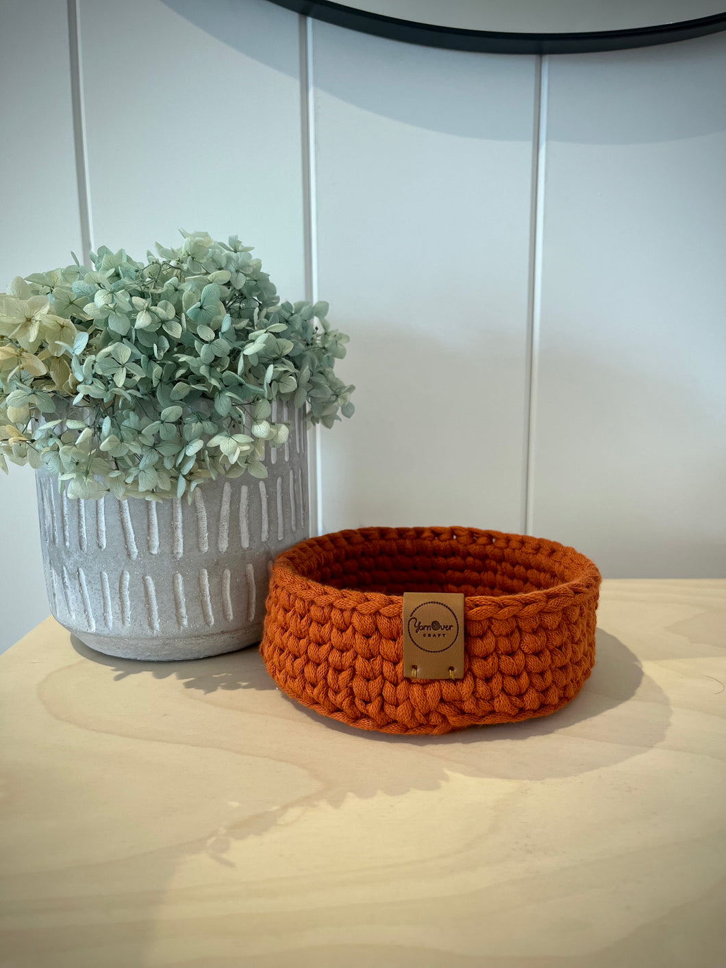 RUST | Small Crochet Tray