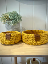 Load image into Gallery viewer, MUSTARD | Nesting Set of 2 | Trinket and Small Tray
