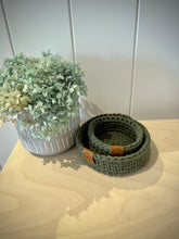 Load image into Gallery viewer, ARMY GREEN | Nesting Set of 2 | Trinket and Small Tray
