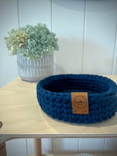 Load image into Gallery viewer, NAVY | Small Crochet Tray
