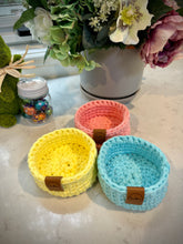 Load image into Gallery viewer, Set of 3 Trinket Trays | LEMON - LIGHT CORAL - TURQUOISE
