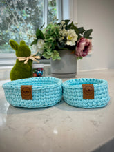 Load image into Gallery viewer, TURQUOISE | Nesting Set of 2 | Trinket and Small Tray
