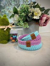 Load image into Gallery viewer, TURQUOISE &amp; LAVENDER | Nesting Set of 2 | Trinket and Small Tray
