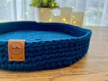 Load image into Gallery viewer, NAVY | Large Crochet Tray
