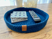 Load image into Gallery viewer, NAVY | Large Crochet Tray
